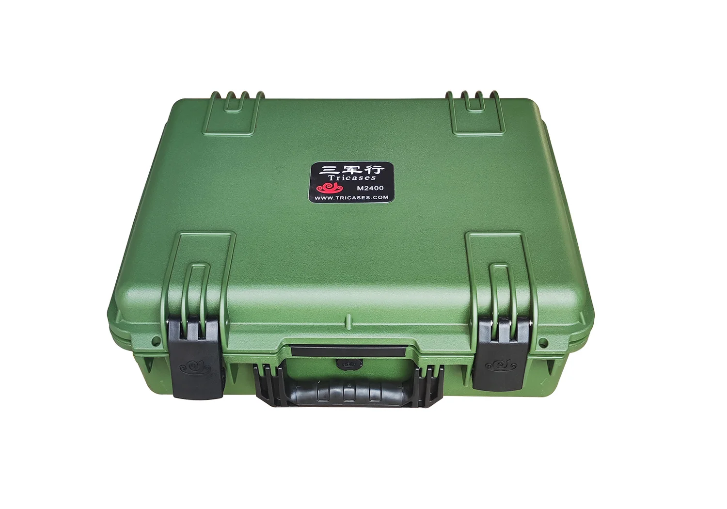 Tricases fábrica eua militar padrão à prova dwaterproof água caso de ferramenta profissional de plástico duro com a espuma pré-cortada m2400