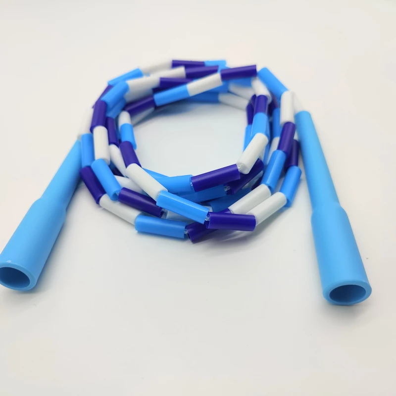 STRAIGHT HARD BEAD BEADED JUMP SKIPPING ROPE COLORFUL SKILL FREESTYLE FITNESS CROSSFIT