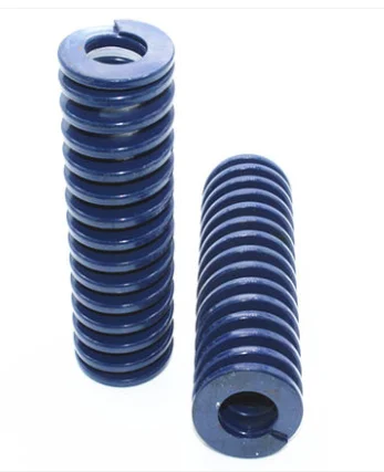 2Pcs Outer Diameter 16mm Blue Light Load Spiral Stamping Compression Die Spring  Inner Diameter 8mm Length 20-125mm