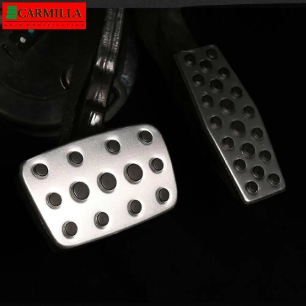 Carmilla AT MT Car Pedals for Vauxhall Astra MK6 2009 - 2015 Gas Brake Cluth Pedal Protection Cover Car Styling Accessories