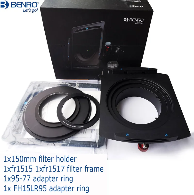 Benro FH150M2 FH150M2S3 Square GND Filter Holder Rectangular Brackets for SIGMA 14MM f/1.8 DG HSM Art lens