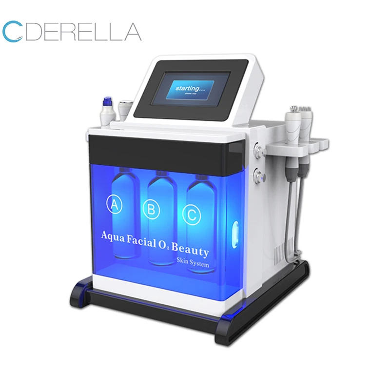 

5 In 1 Water Dermabrasion Machine Deep Cleansing Machine BIO Hydro Diamond Facial Clean Dead Skin Removal For Salon Beauty