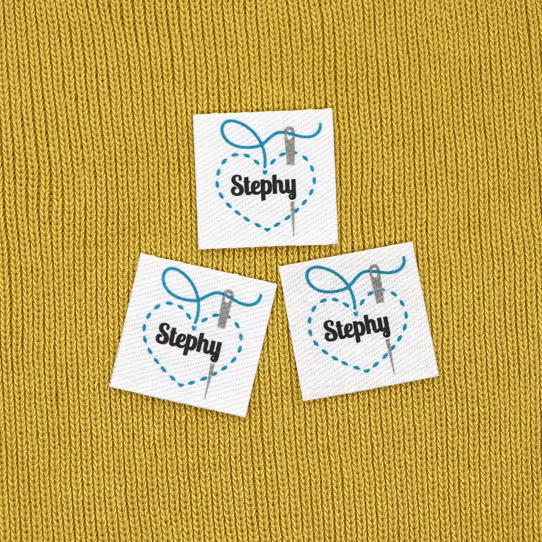 Ironing Labels, Logo or Text, Personalized Brand , Clothing Labels,  Custom Design, Fabric tags(YT156)