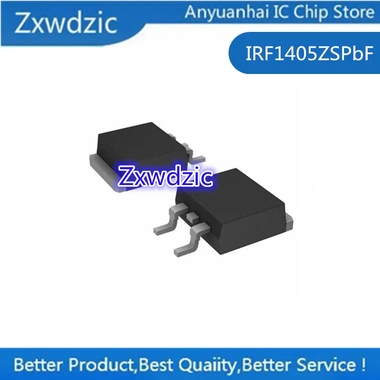 10pcs 100% New Imported Original  IRF1405ZSPbF  IRF1405ZS  F1405Z   TO-263  /  IRF1405ZS-7P  IRF1405ZS  F1405ZS  TO-263-7