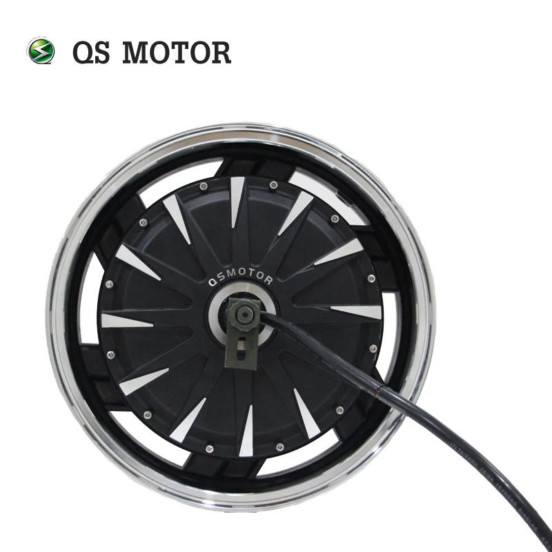 QS MOTOR-Moteur de moyeu de roue de moto, scooter électrique à courant continu sans balais, 14 pouces, 2000W, 260, 35H, V1.12, 48V