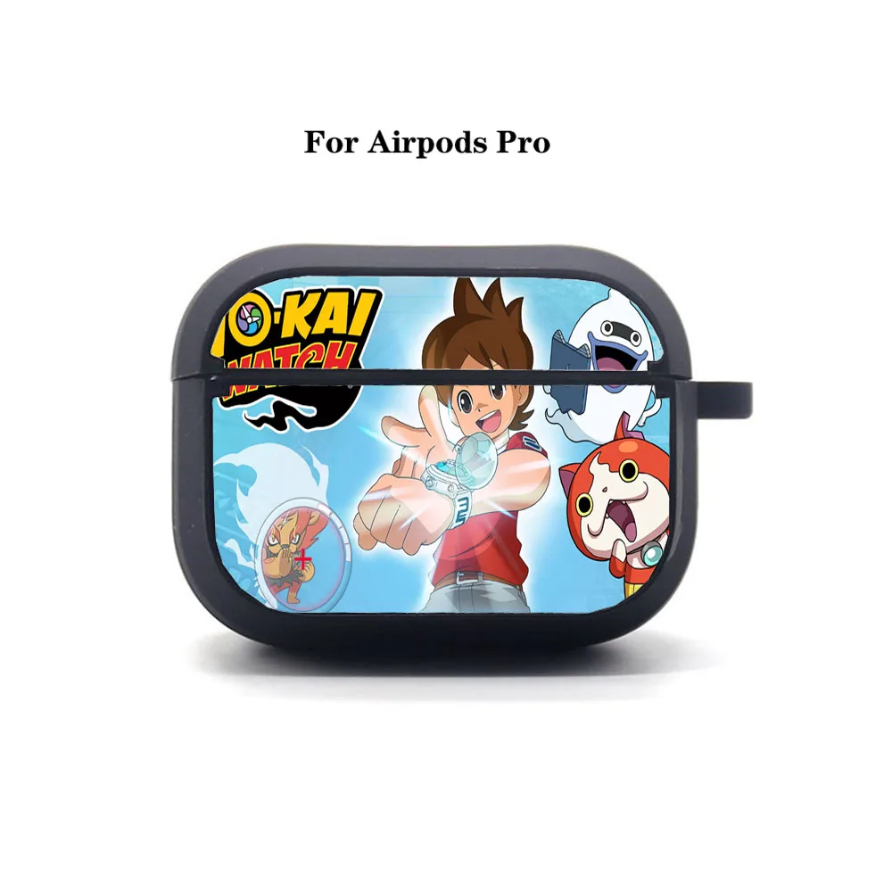 Anime Yo-kai Watch AirPods Pro case Cover Apple AirPods Pro Earphone bag Soft Silicone Bluetooth Protective Earphone Case