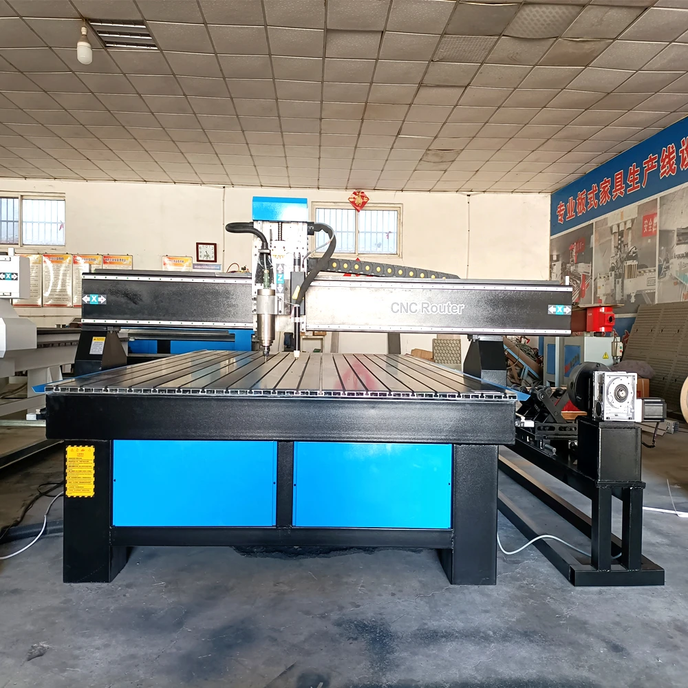 Two Machines In One 1300*2500mm Wood Working CNC Router With Plasma Cutting Machine Combined Metal Machinery