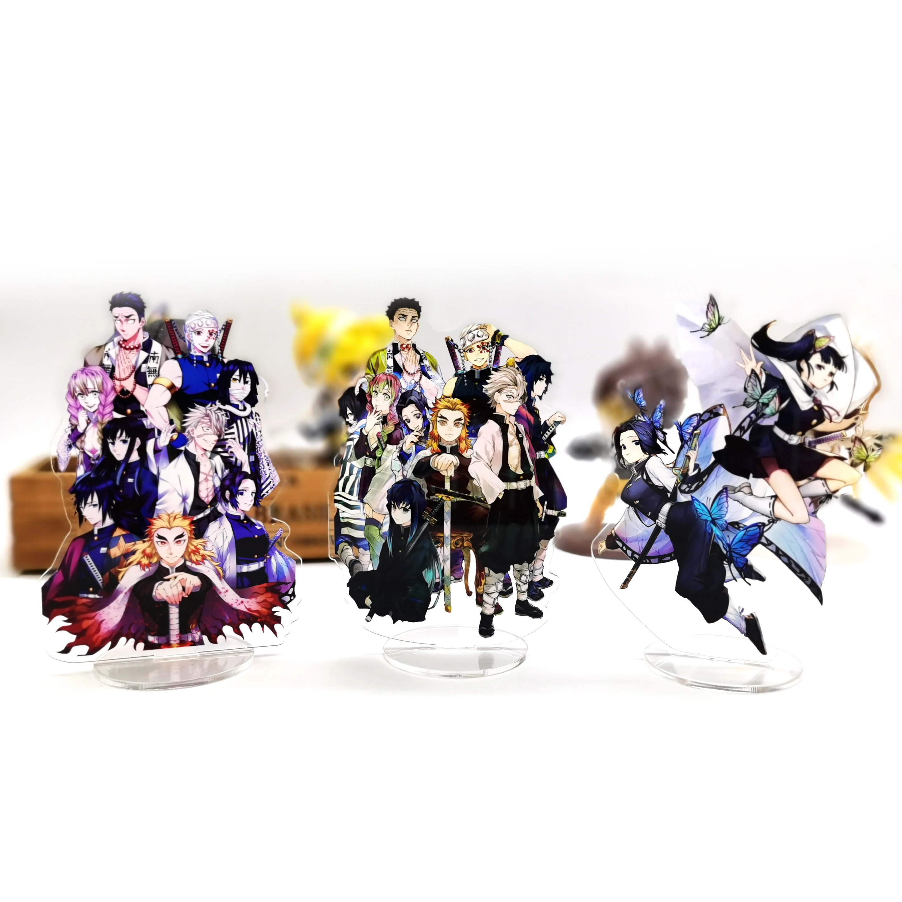 Kimetsu no Yaiba Kanao Kyoujurou Mitsuri Shinobu Giyuu  acrylic standee figurines desk decoration cake topper