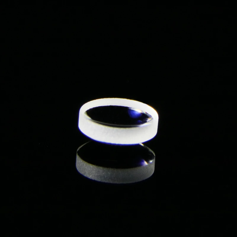 High-quality customized H-K9L optical glass 4 mm meniscus lens with a center thickness of 1.2 mm for sale