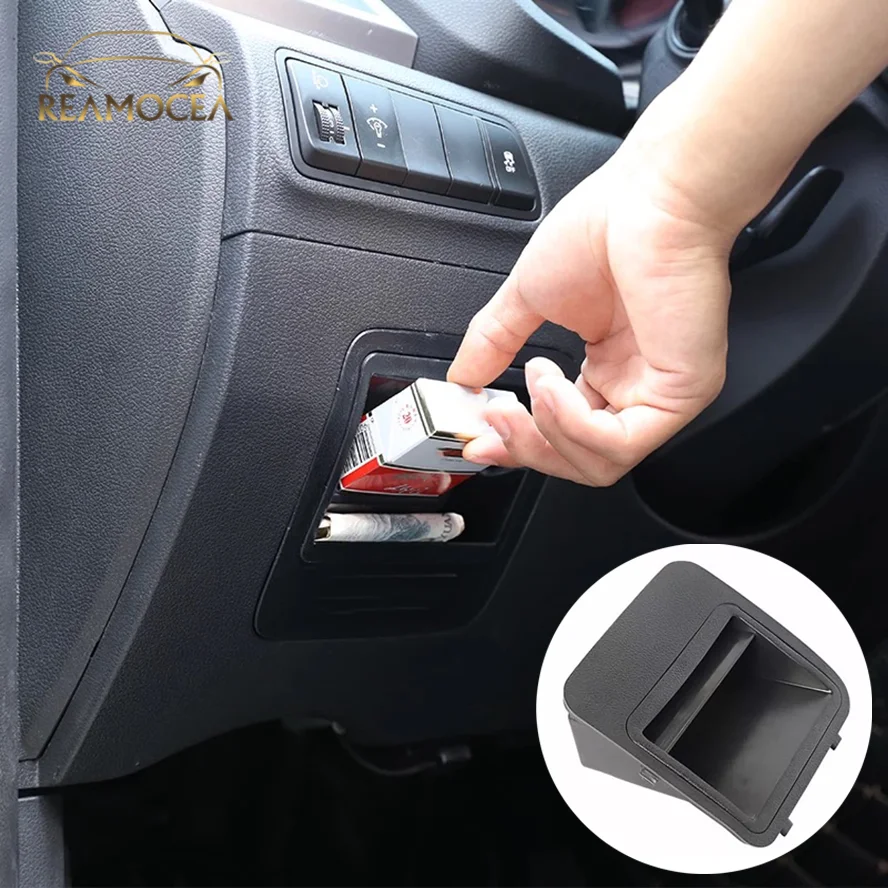 Reamocea 1x Fuse Storage Box ABS Car Bin Case Inner Fuse Cover Console Bracket Holder Fit for Hyundai Tucson 2015 2016 2017 2018