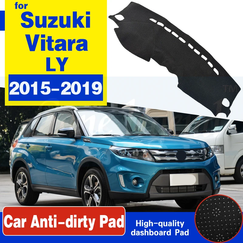 For Suzuki Vitara LY 2015 2016 2017 2018 2019 Escudo Sport Anti-Slip Mat Dashboard Cover Pad Sunshade Dashmat Accessories Cape