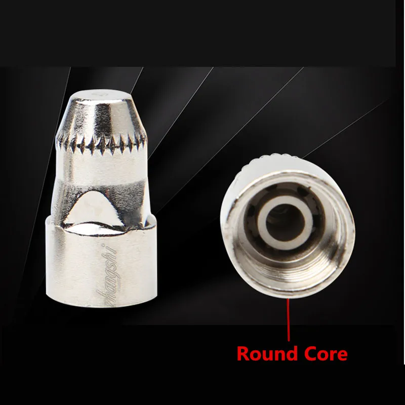 1 Set P80 Electrode  Tip Cutting Nozzle 1.5/1.7/1.9/2.1mmLGK-100/120 Heavy Duty  Hafniumfilament 120 Plasma Tip Nozzles