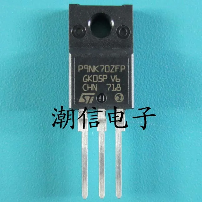 10cps  P9NK70ZFP STP9NK70ZFP TO-220F