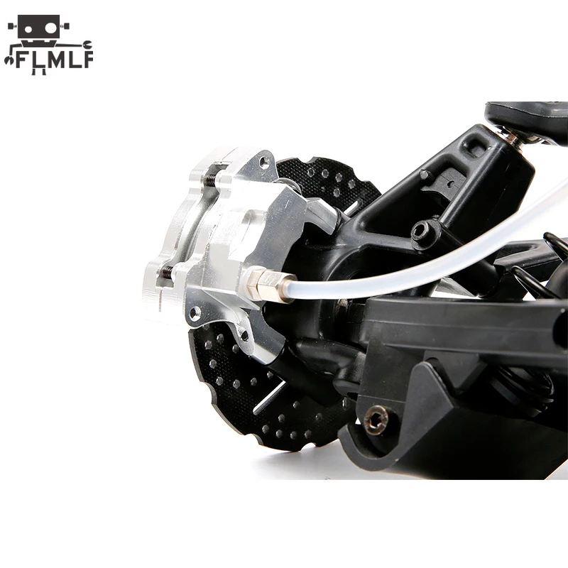 Front Wheel Hydraulic Brake System Set Fit 1/5 HPI ROFUN BAHA ROVAN KM GTB MCD BAJA 5B 5SC Toys Parts