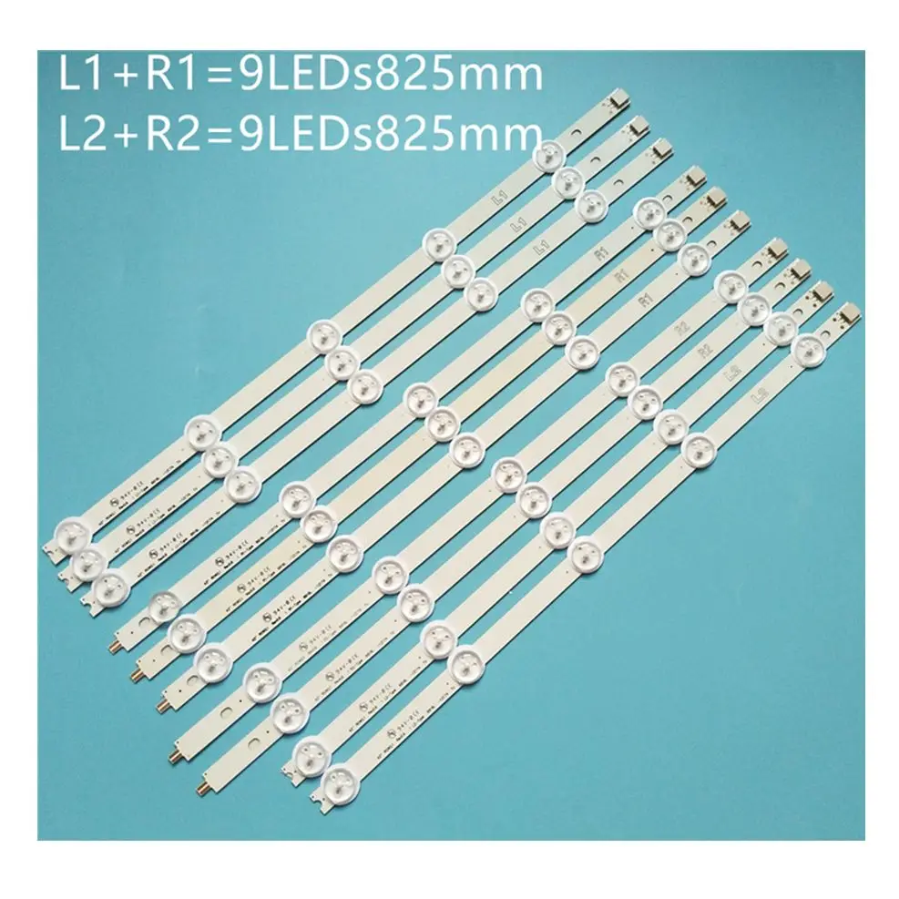 

10 Lamps 820mm LED Backlight Strip Kit For LG 42LA615V 42LA615S 42LA616V 42 inchs TV Array LED Strips Backlight Bars Light Bands