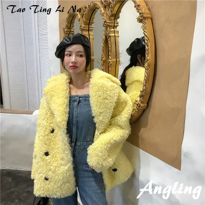 

Top brand Style 2020 New High-end Fashion Women Faux Fur Coat C7 high quality