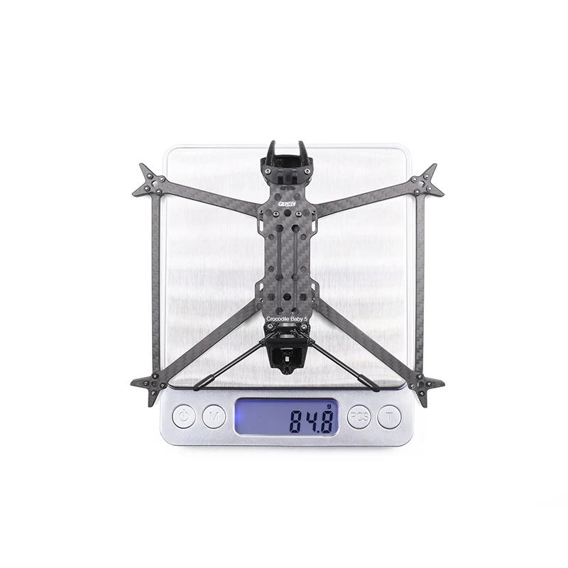 GEPRC Crocodile5 Baby 5inch Mini Long Range Drone Replacement GEP-CB5 227mm 5inch Carbon Fiber Frame Kits 4mm Arm