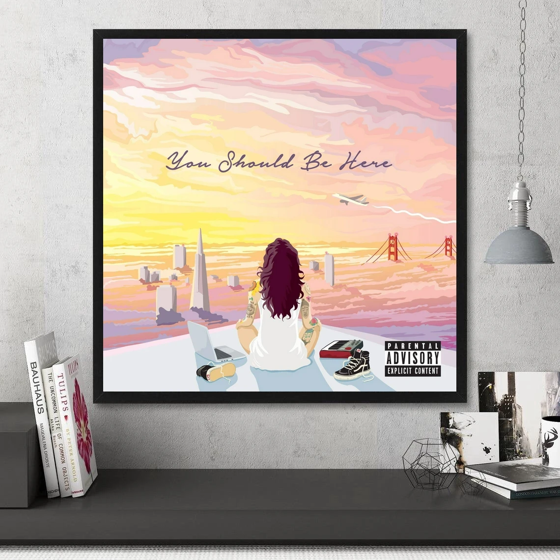 Kehlani You Should Be Here Kehlani Music Album Poster Prints Art Canvas Painting Wall Living Room Home Decor (No Frame)