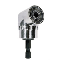 Hex Bit 105 Degree Angle Screwdriver Socket Holder Adapter Adjustable Drill Bit Angle Screw Driver Tool Socket