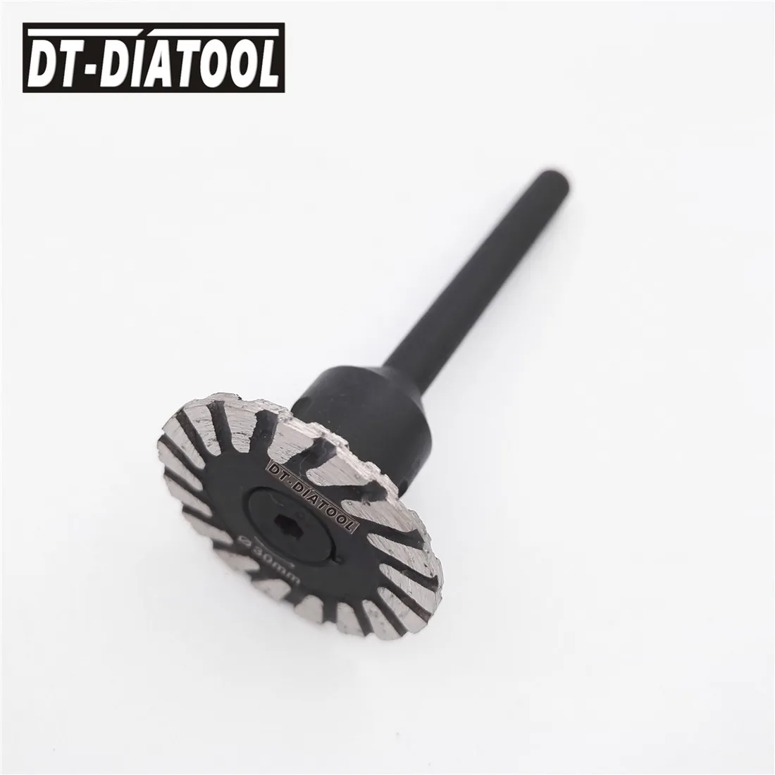 DT-DIATOOL 1pc 径 30/40/50 ミリメートルミニ彫刻ダイヤモンドブレードで 6 ミリメートルシャンク & 1pc ミニ鋸刃用シャンクなし石