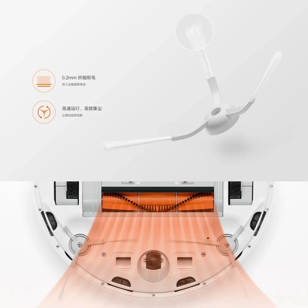 For XIAOMI MIJIA G1 MJSTG1 Mi Robot Vacuum-Mop Essential Accessories Side / Main Brush Hepa Filter Mop Cloth Replacement Parts