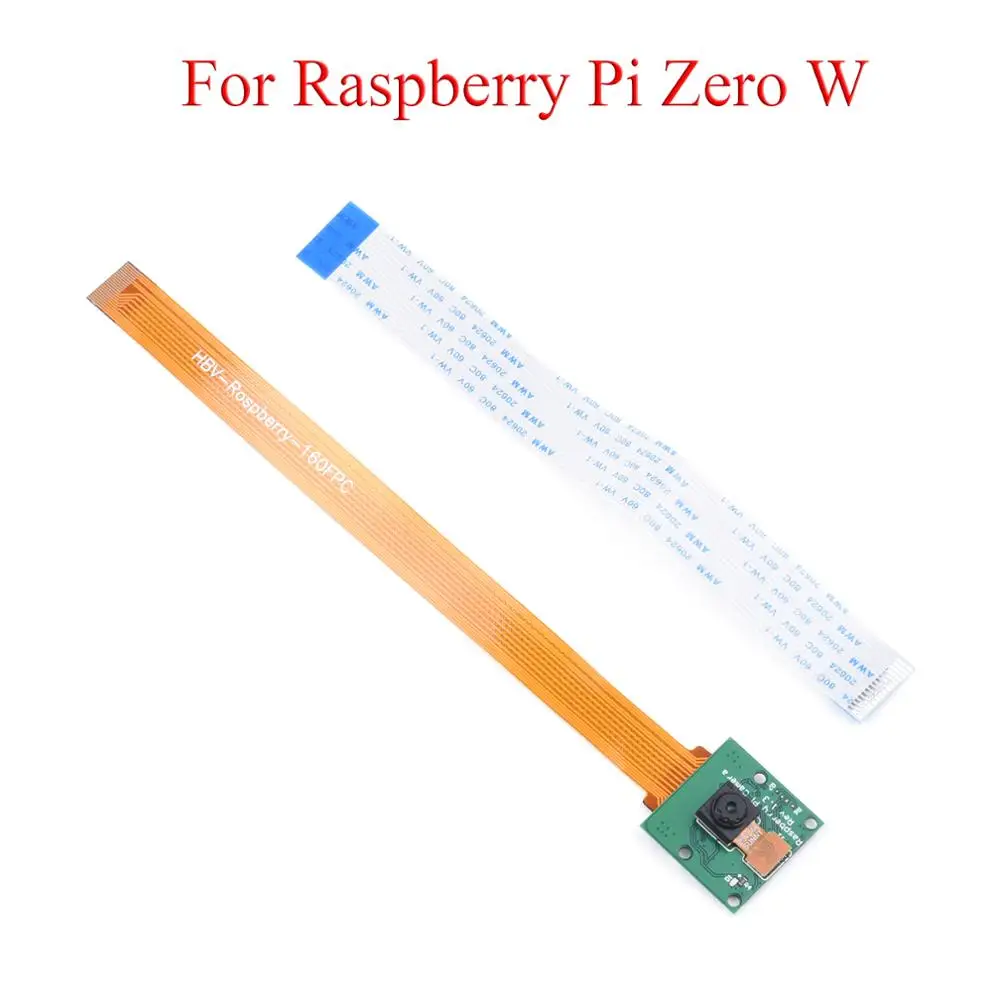 Raspberry Pi Zero Camera Module 5MP Webcam For Raspberry Pi Zero W 4B 3B+ 2B With Replaceable Dedicated Adapter Cable