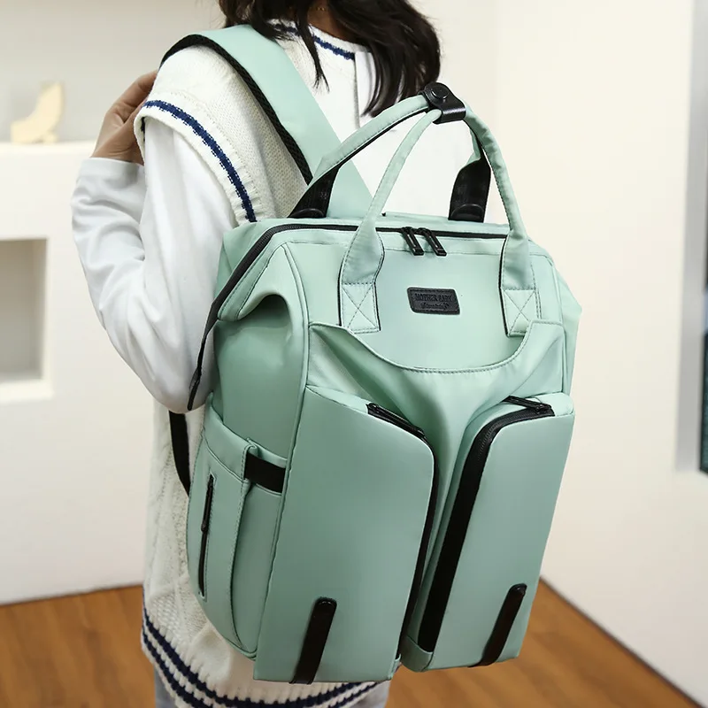 Large Capacity Mommy Baby Changing Diaper Bags Oxford Women Backpacks Multifunction Ladies Waterproof Shoulder Backpack