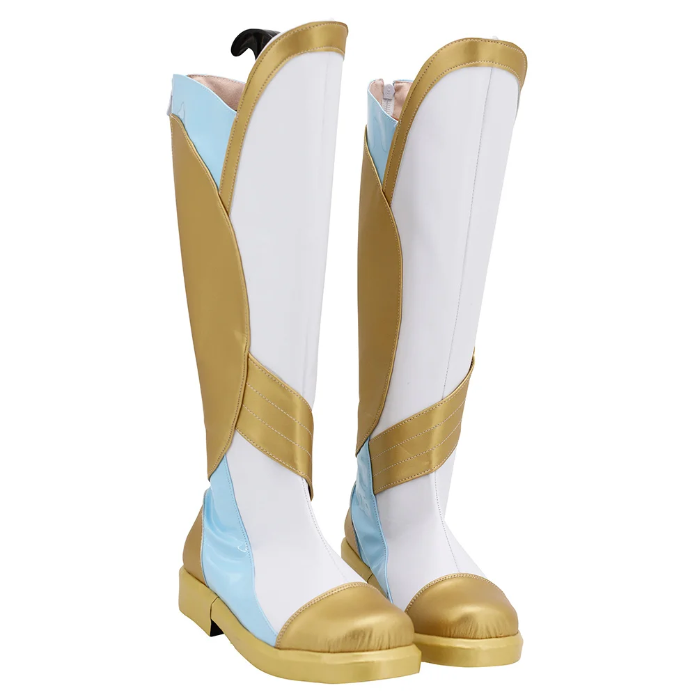 She-Ra En De Prinsessen Van Power Cosplay Schoenen Laarzen Halloween Kostuums Accessoire Pu Schoenen Op Maat Gemaakt Voor Vrouwen