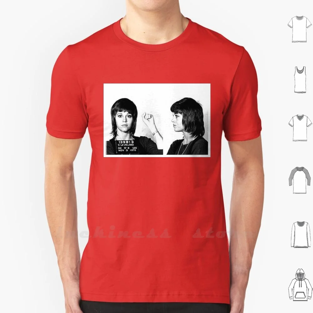 Jane Fonda Mugshot T Shirt Big Size Jane Fonda Mugshot Jane Fonda Mugshot Famous Mugshot Famous Mugshots Fonda Mugshots Jane