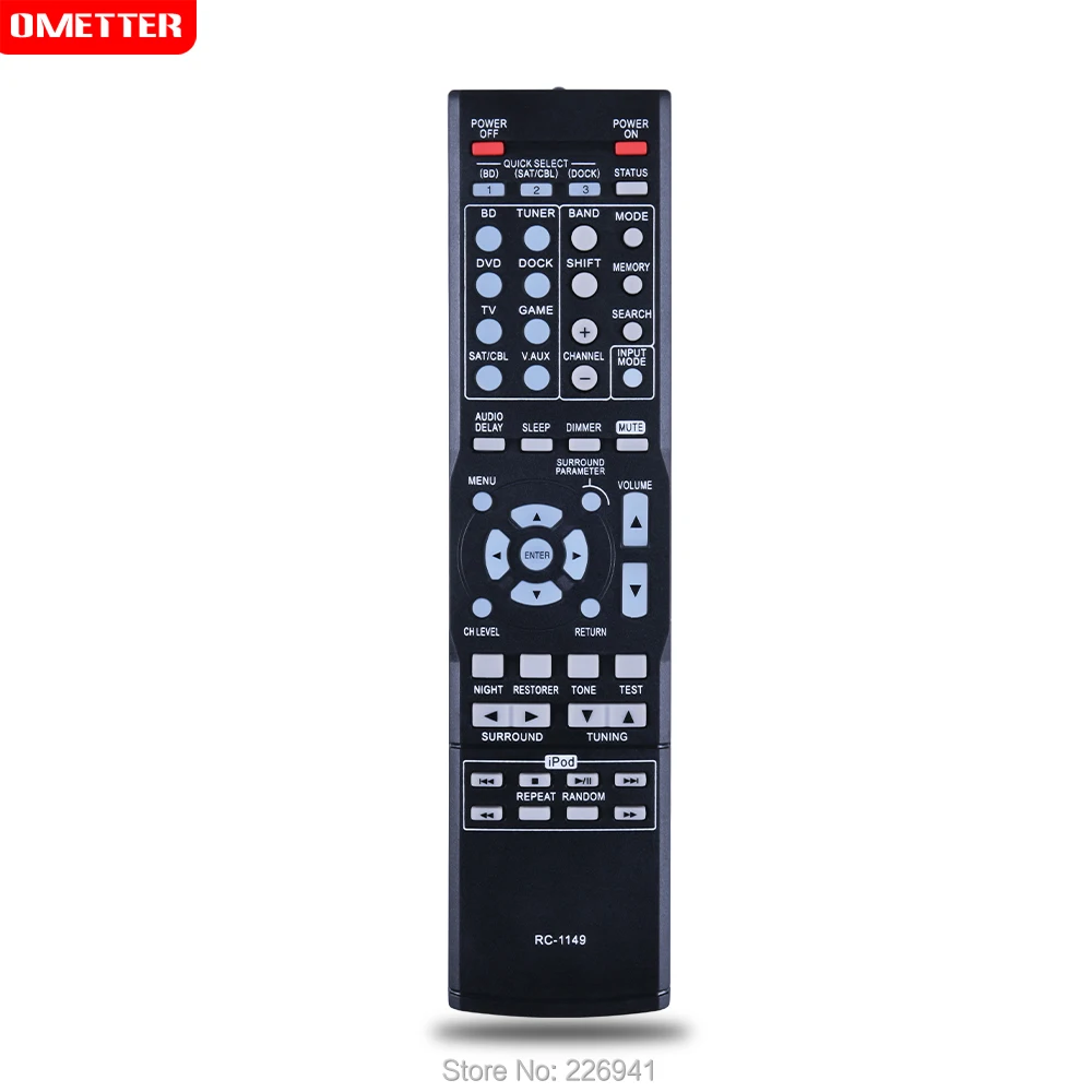 New remote controller for Denon AV receiver RC-1149 RC-1158 AVR-390 AVR-391 AVR-1311 AVR-1312 AVR-2105 AVR-2106 AVR-1601 AVR-250