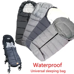 Cubierta de reposapiés Universal para cochecito de bebé, calcetines cálidos impermeables para Yoya, saco de dormir impermeable, accesorios para cochecito de bebé