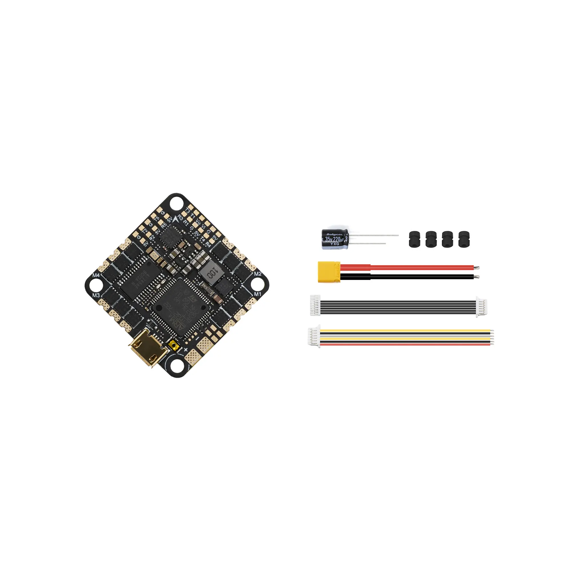 

GEPRC AIO Flight Controller GEP-F7-35-45A F4-35A ESC All In One F411 F722 Flight Stack Board For RC DIY FPV Racing Drone