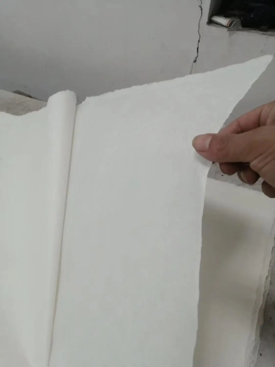 100% Handmade Real Raw Xuan Rice Paper Sandalwood Fiber Straw Fiber Professional Calligraphy Painting Sumi-e Xieyi 라이스 페이퍼