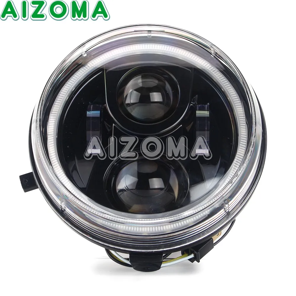 For Suzuki DL250 V-Strom 2017 2018 2019 LED Headlight Assembly Kits Motorcycle Angel Eye HI/LO Beam Daytime Running Lights