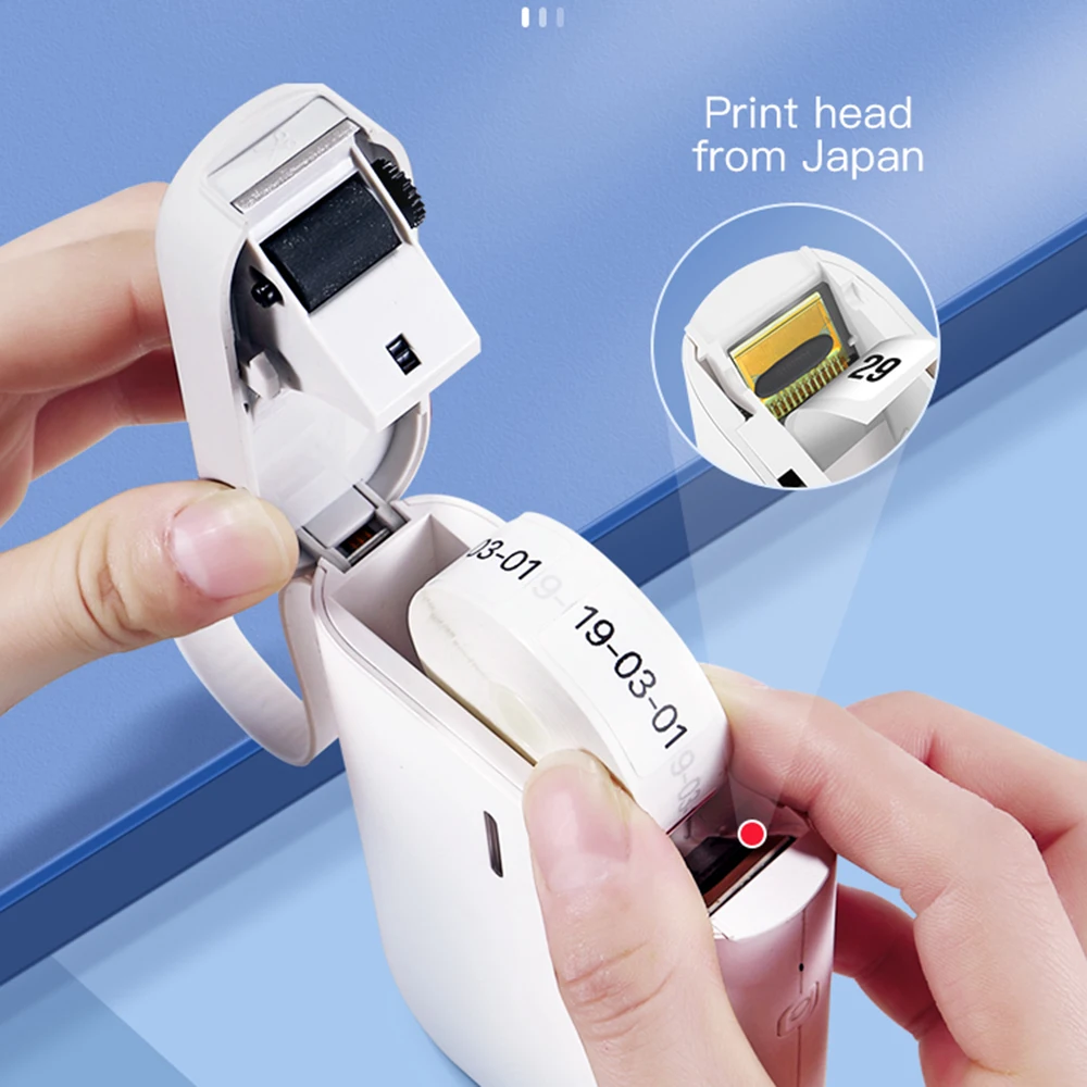 Niimbot D11ไร้สายเครื่องพิมพ์แบบพกพา,กระเป๋ามินิบลูทูธเครื่องพิมพ์ความร้อน,Home Office อุปกรณ์ Fast การพิมพ์