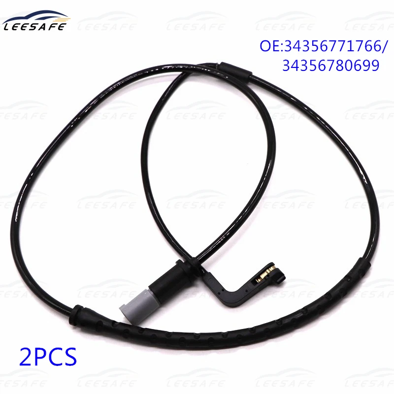 

2PCS Rear Brake Pad Wear Sensor for BMW X5 E70 X6 E71 E72 Electrical Wear Indicator OEM NO 34356771766 34356780699 Brake Line