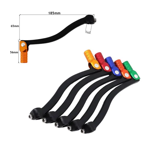 Palanca de cambio de marchas plegable de aluminio CNC para motocicleta, palanca de cambio de marchas para motocicleta ATV Dirt Bike Pit Bikes, palanca de cambios Kayo