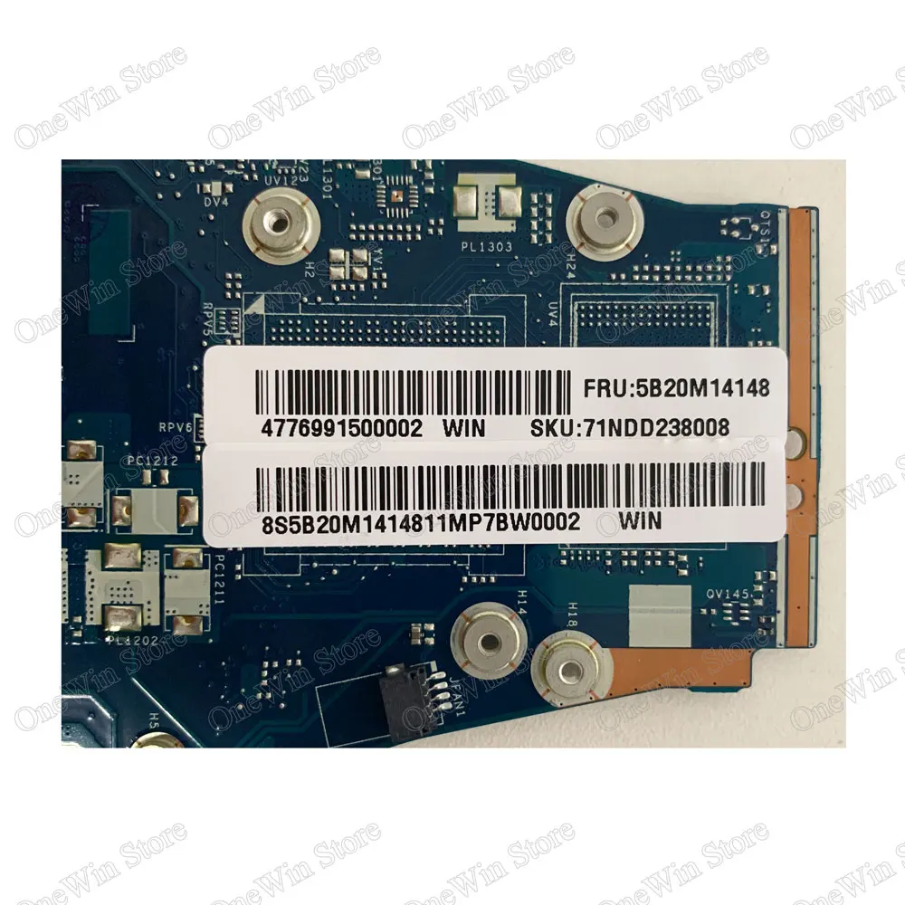 FRU 5B20M14148 for Yoga 710-14IKB ideapad Lenovo Laptop Integrated Motherboard 100%Original Tested LA-D471P I7-7500 CPU I7 7500U