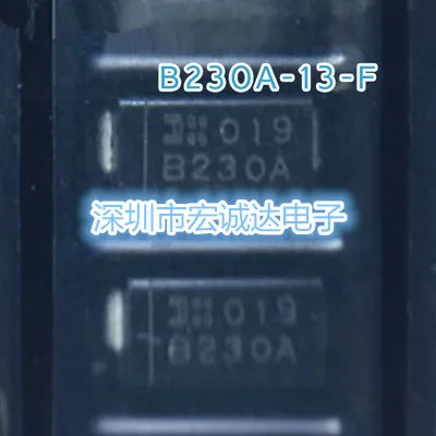 B220A-13-F 2A20V low dropout Schottky diode DO214AC  B230A-13-F SMD SMA 2A/30V Schottky diode package DO-214AC