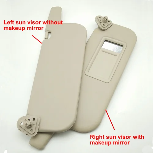 Imagen 2 del producto Para BYD G3 visera G3R L3 F3 visera con espejo de tocador