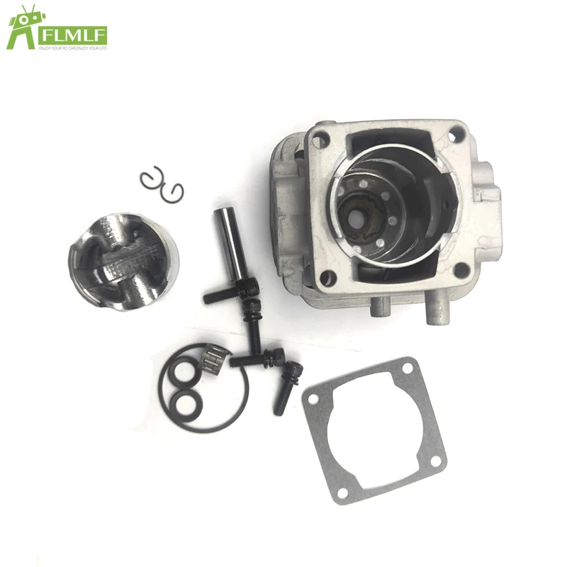 4 Bolt 36cc Scale Gas Engine Cylinder Piston Kit Fit for 1/5 HPI ROFUN Rovan BAJA 5B RC CAR Parts