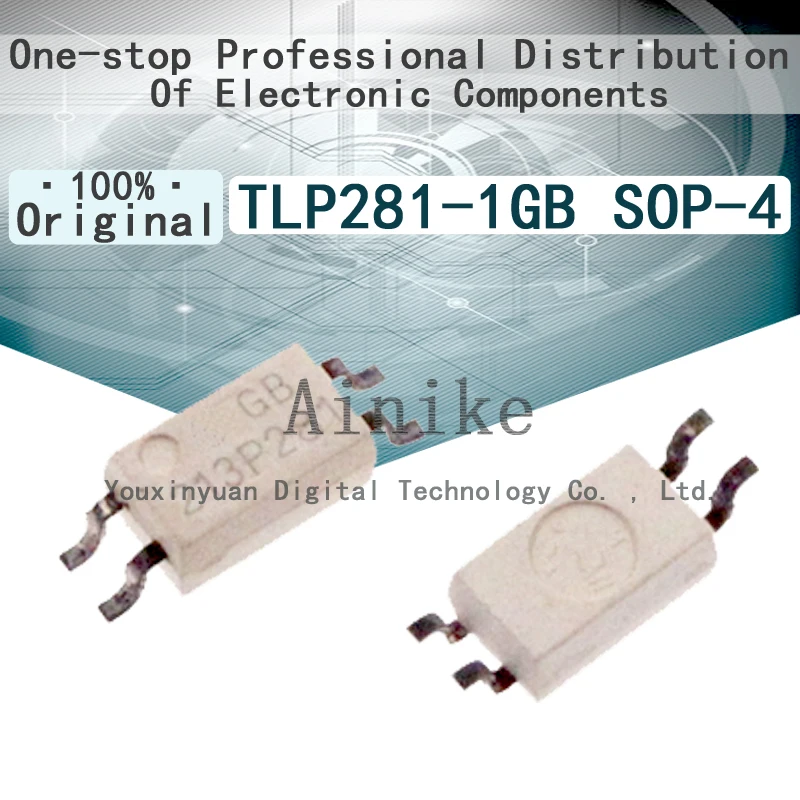 10/Pcs New Original TLP281-1GB P281 TLP281 SOP-4 Optical isolator coupler SOIC-4