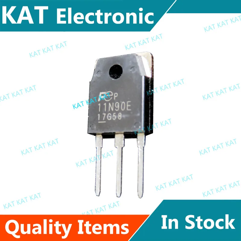 

5 шт./лот FMH11N90E 11N90E TO-3P 900V 11a N-CHANNEL SILICON POWER MOSFET