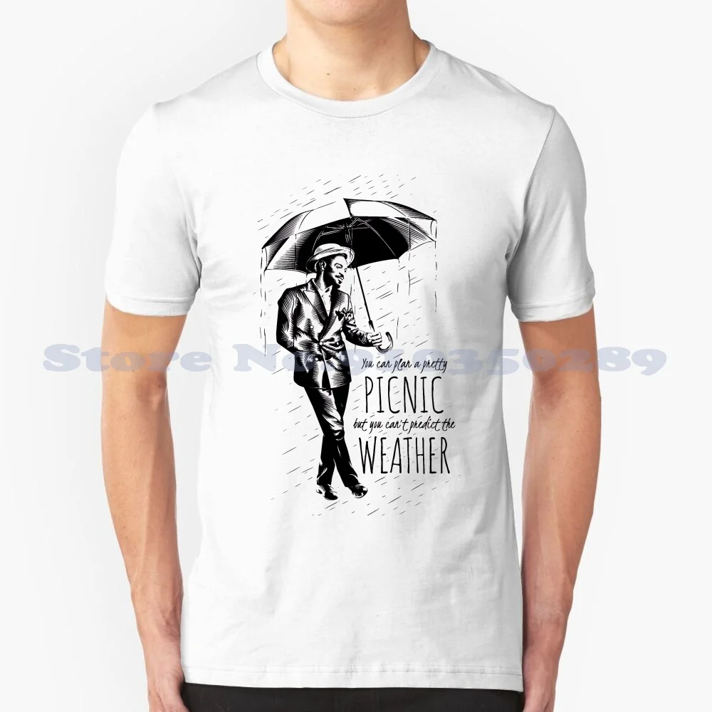 Andre In The Rain 100% Cotton T-Shirt Andre 3000 Andre Benjamin Jackson Stankonia Picnic Weather Rain Song Lyrics