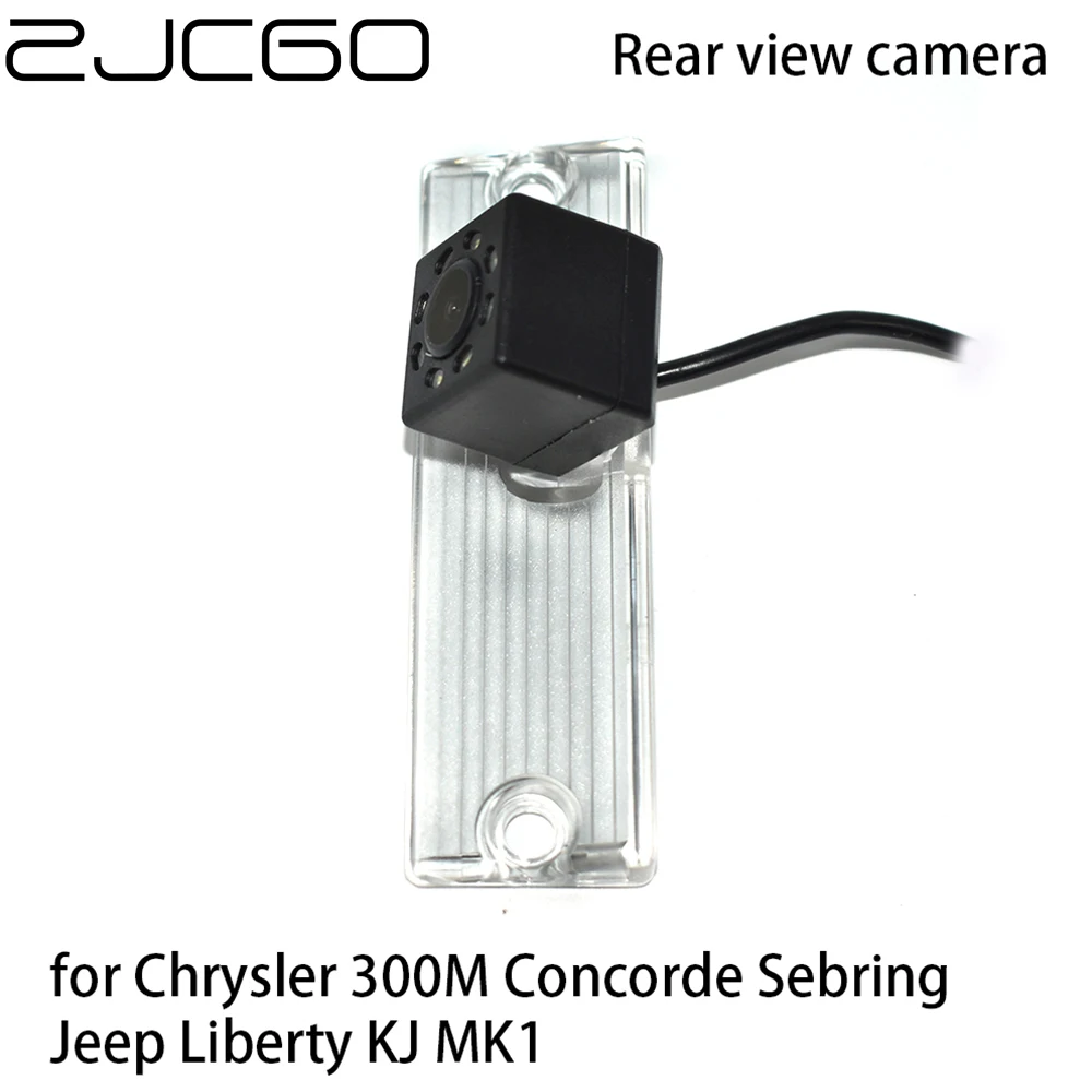 

ZJCGO HD Car Rear View Reverse Back Up Parking Night Vision Camera for Chrysler 300M Concorde Sebring Jeep Liberty KJ MK1