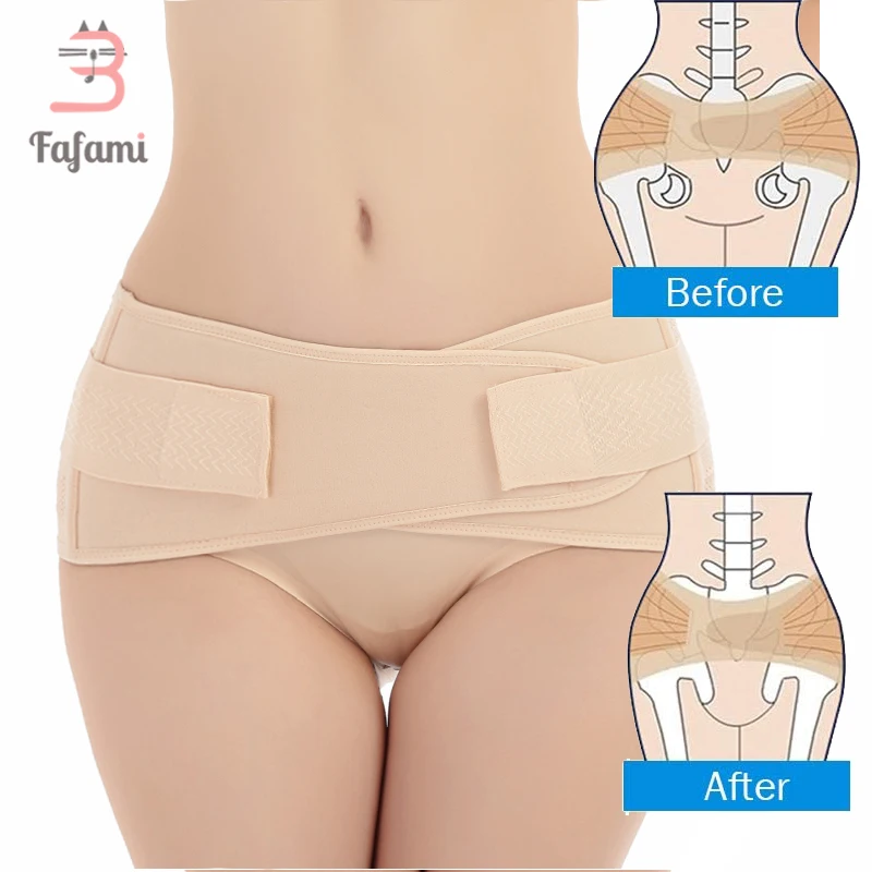 Postpartum Belt Contract Pelvis Band Pregnancy Corset Back Support Maternity Bandage Breathable Slim Belly Band Reducing Belts