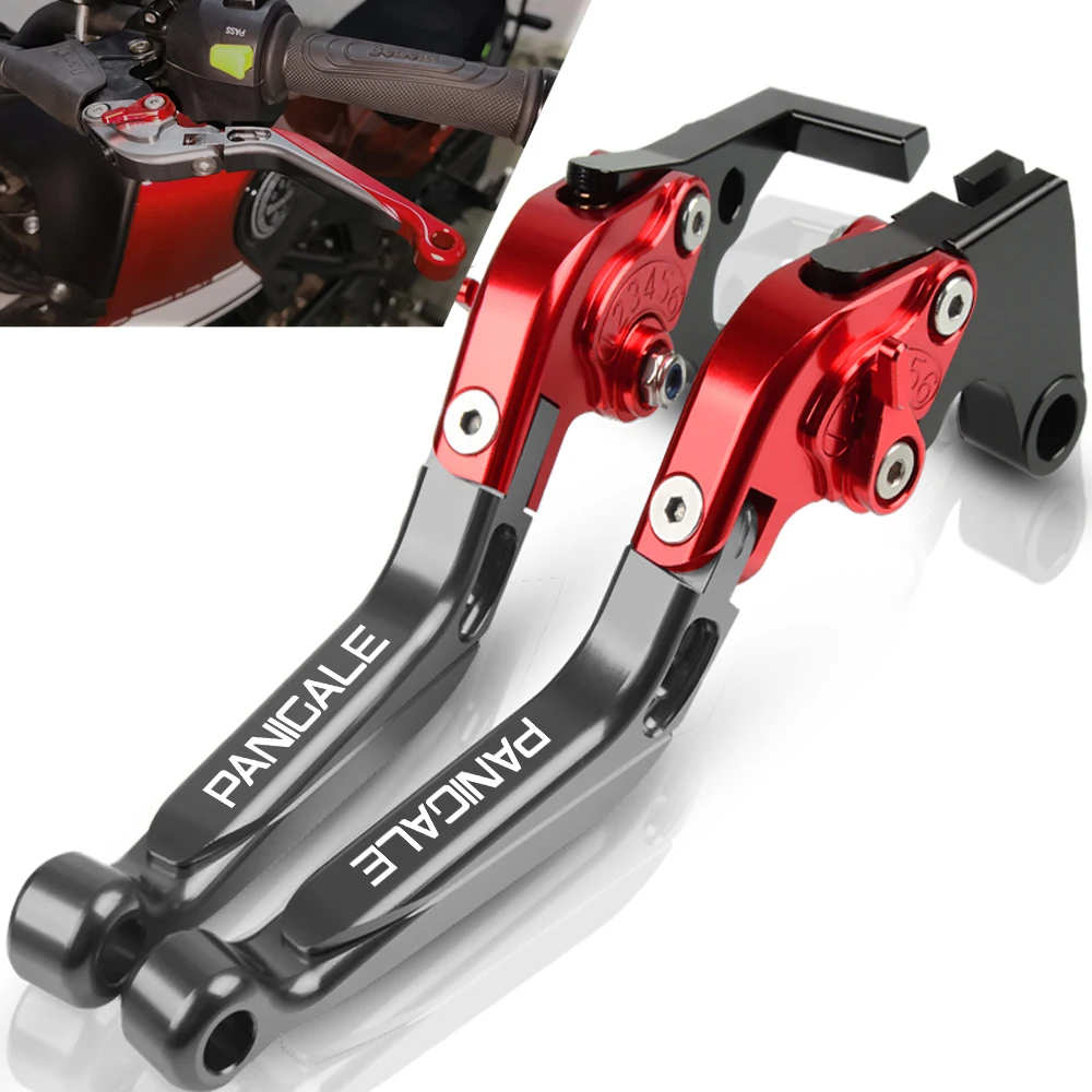 

For DUCATI 959 Panigale 2016 Motorcycle Accessories handbrake Folding Extendable CNC Moto Adjustable Clutch Brake Levers