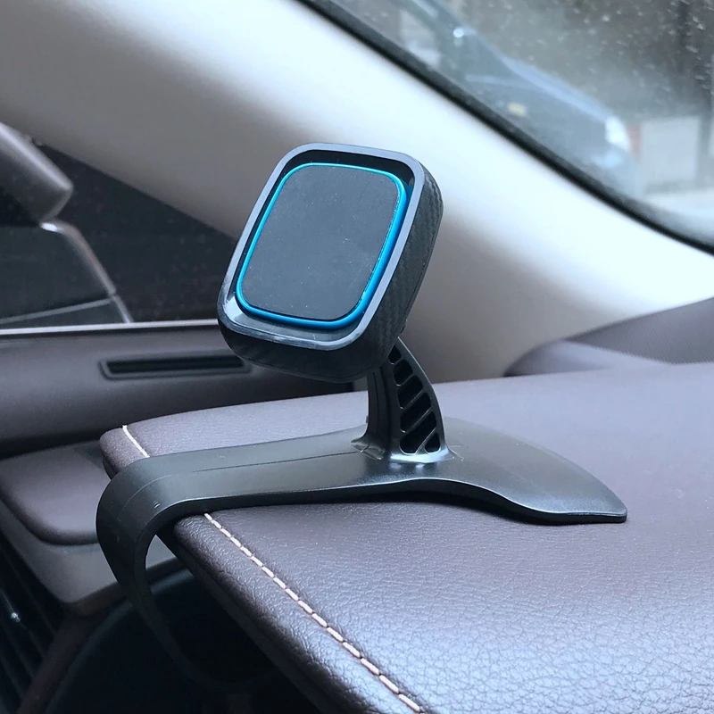 حامل هاتف السيارة حامل 360 درجة المغناطيسي خلية المحمول لوحة المغناطيس جبل غس دعم آيفون 12 11 شاومي سامسونج هواوي