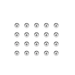 Uxcell 10-1500pcs 0.5mm 1mm 1.2mm 1.3mm 1.5mm 1.8mm Bearing Balls 304 Stainless Steel G100 Precision Balls Hardware Tools