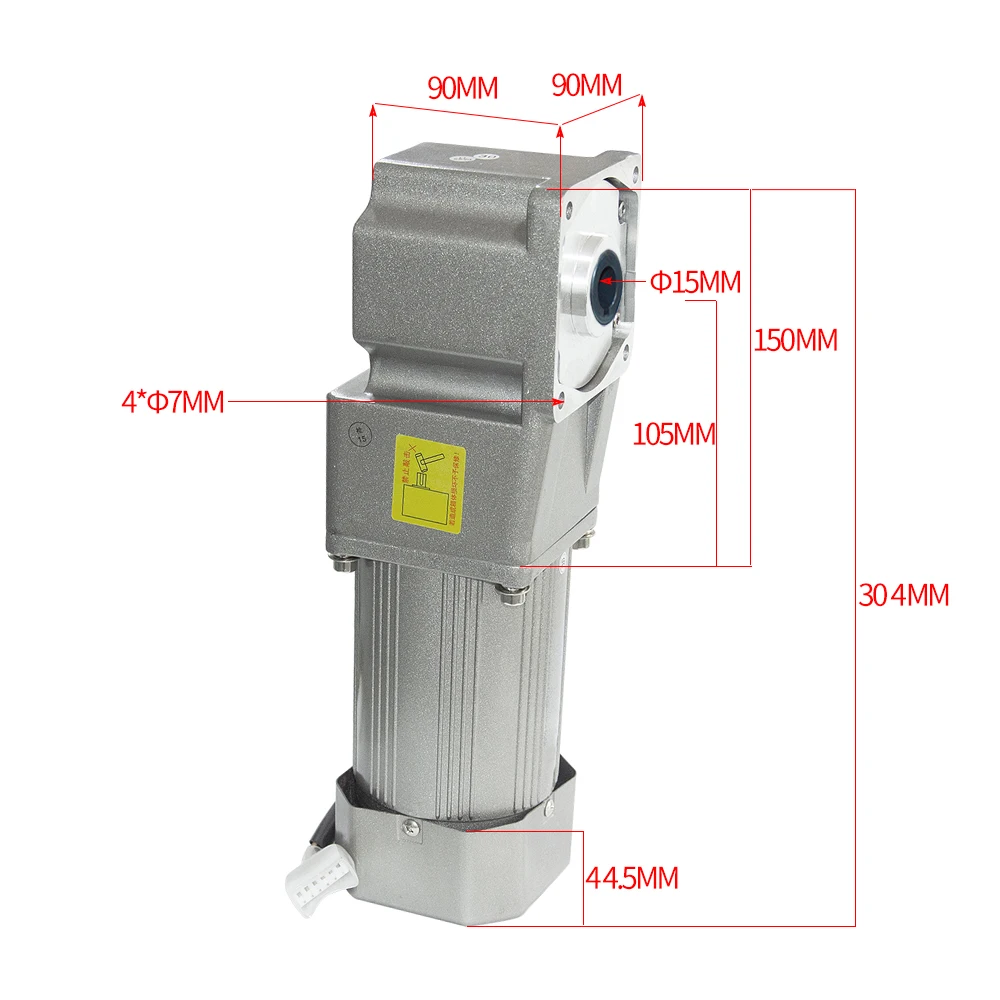 AC120-5GURH High Torque AC Motor With 5GURH Gearbox AC Gear Motor 110V/220V 120W 7.5/15/23/34/54/75/108/150/180/270/450Rpm